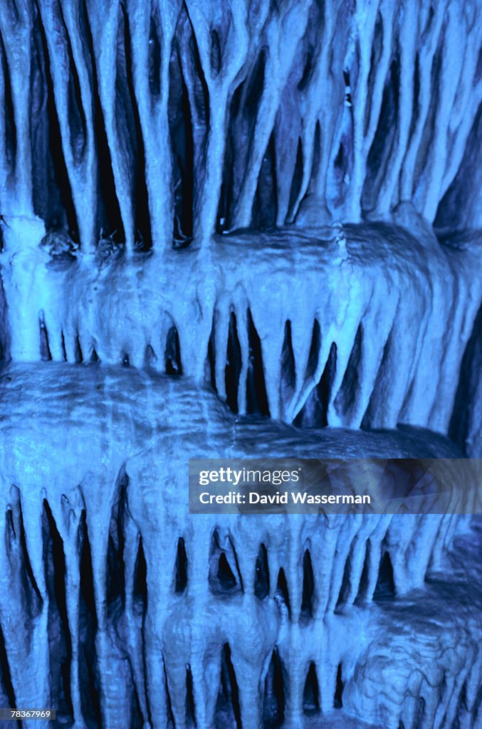 Limestone stalactites ,Lehman Caves ,Great Basin National Park ,Nevada
