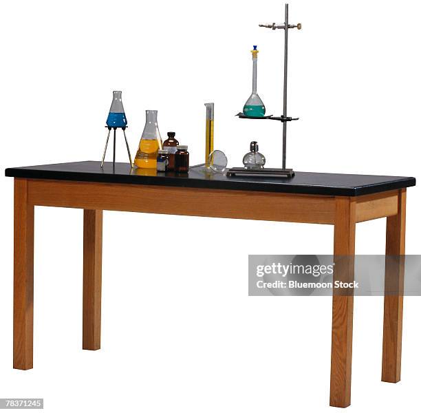 Lab Table Isolated Photos and Premium High Res Pictures - Getty Images
