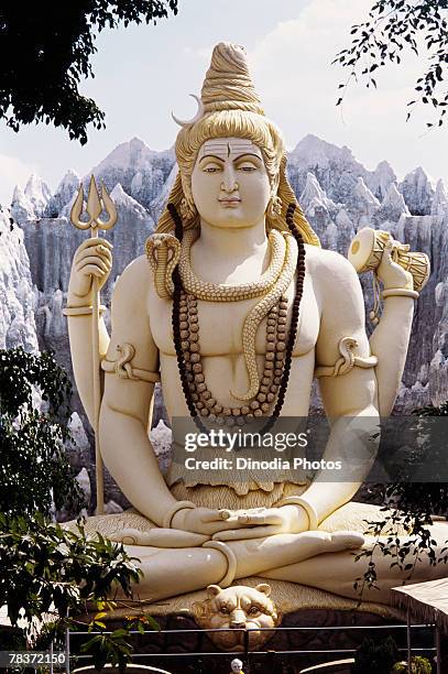 lord shankar statue, bangalore, india - snake with legs stock pictures, royalty-free photos & images