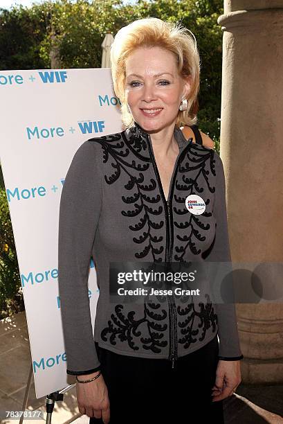 Actress Jean Smart at the More Magazine and Women In Film filmmaker luncheon at Chateau Marmont on December 10, 2007 in West Hollywood, California.