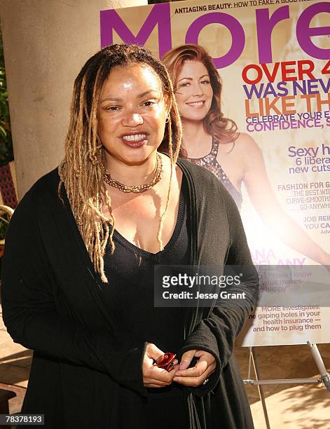 Actress and writer Kasi Lemons at the More Magazine and Women In Film filmmaker luncheon at Chateau Marmont on December 10, 2007 in West Hollywood,...