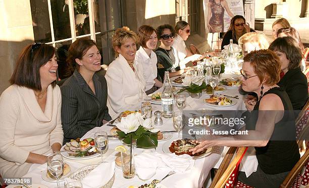General atmosphere at the More Magazine and Women In Film filmmaker luncheon at Chateau Marmont on December 10, 2007 in West Hollywood, California.