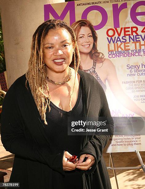 Actress and writer Kasi Lemons at the More Magazine and Women In Film filmmaker luncheon at Chateau Marmont on December 10, 2007 in West Hollywood,...