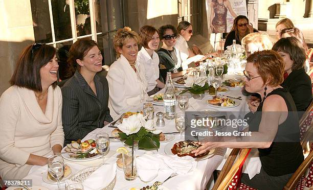 General atmosphere at the More Magazine and Women In Film filmmaker luncheon at Chateau Marmont on December 10, 2007 in West Hollywood, California.