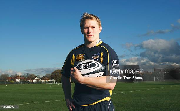 Josh Lewsey of Wasps during a photoshoot at Wasps Training ground on November 12, 2007 in London, England.