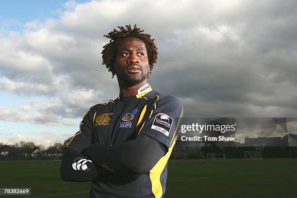 Paul Sackey of Wasps during a photoshoot at Wasps Training ground on November 12, 2007 in London, England.