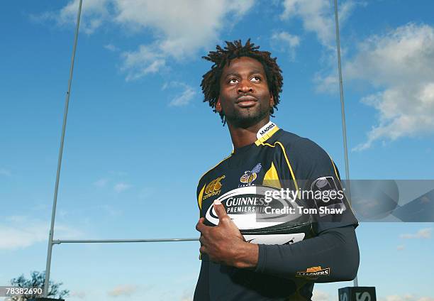 Paul Sackey of Wasps during a photoshoot at Wasps Training ground on November 12, 2007 in London, England.