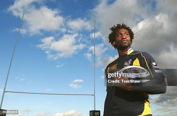 Paul Sackey of Wasps during a photoshoot at Wasps Training ground on November 12, 2007 in London, England.