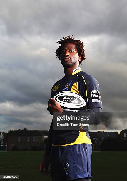 Paul Sackey of Wasps during a photoshoot at Wasps Training ground on November 12, 2007 in London, England.