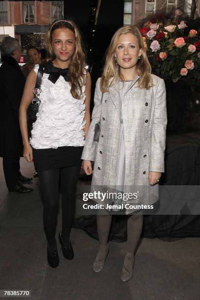 Charlotte Ronson and Tara Subkoff attend the opening of the new Dolce & Gabbana women's store December 3, 2007 at 825 Madison Avenue in New York City.