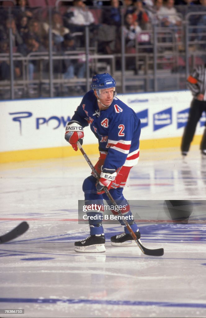 Brian Leetch Of The NY Rangers