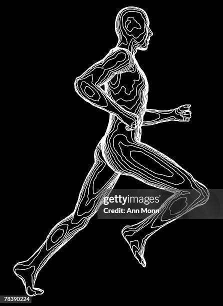 Body Depth Map 91 Topographic Map Anatomy Stock Photos, High-Res Pictures, and Images ...