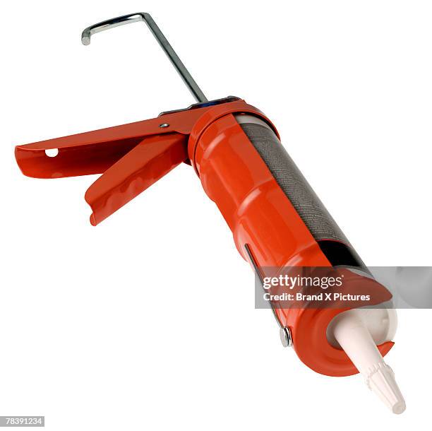 caulk gun - caulk stock pictures, royalty-free photos & images