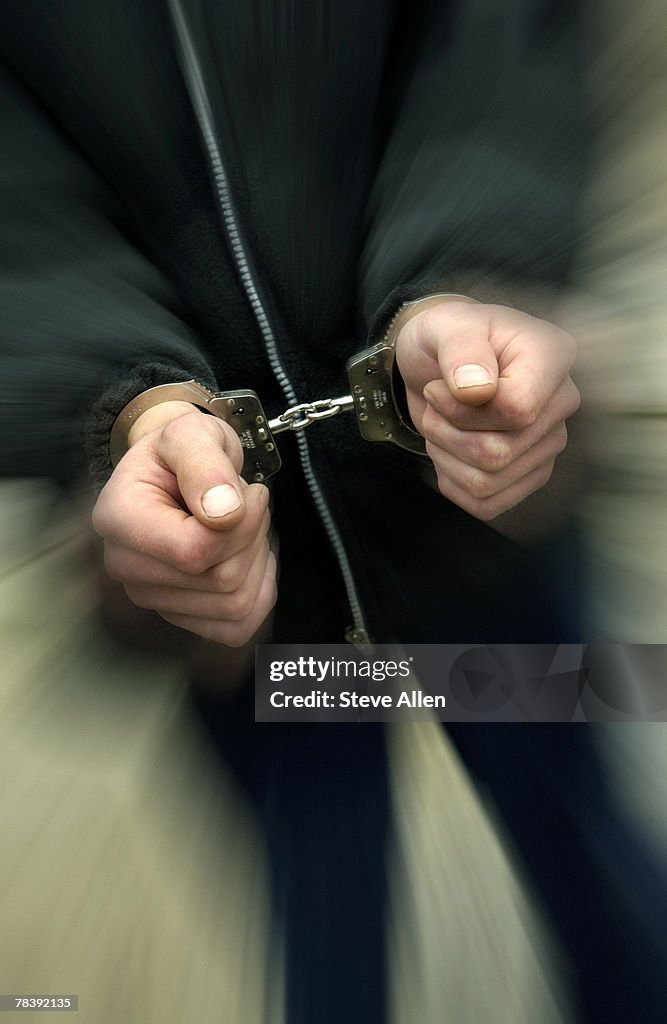 Man in handcuffs