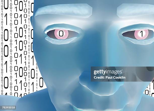 binary model - root system stock illustrations