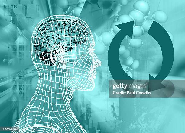 human regeneration - input device stock illustrations