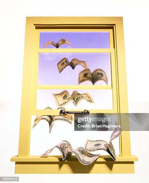 Money Window Visualization 63 Money Flying Out Window Stock Photos, High-Res Pictures, and Images ...