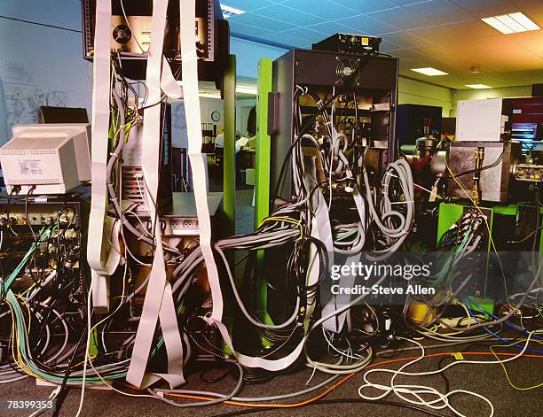 Misconnected Computer Cables 429 Messy Computer Cables Stock Photos, High-Res Pictures, and Images ...