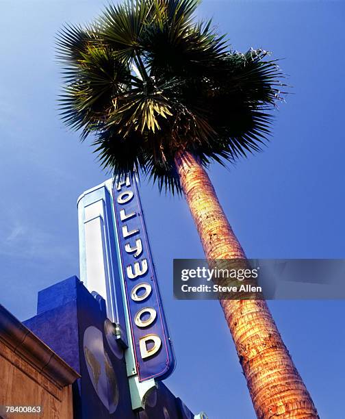 hollywood boulevard, los angeles - hollywood boulevard stock pictures, royalty-free photos & images