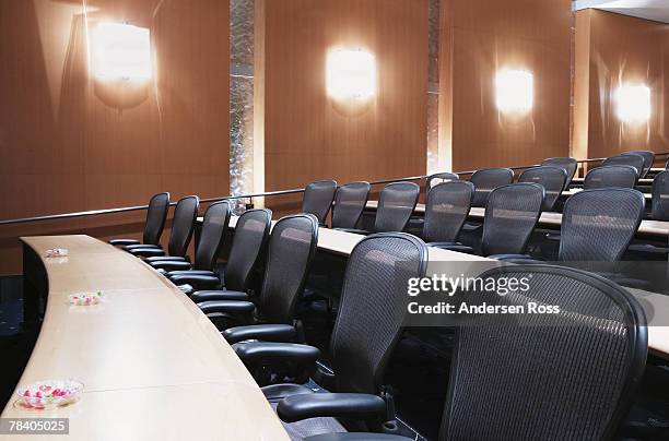 vacant auditorium - shareholder's meeting stock pictures, royalty-free photos & images