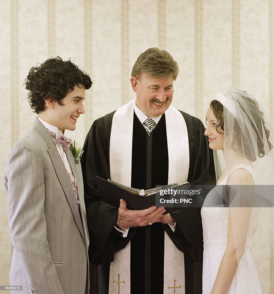 Getting Marry Couple Getting Married High-Res Stock Photo - Getty Images