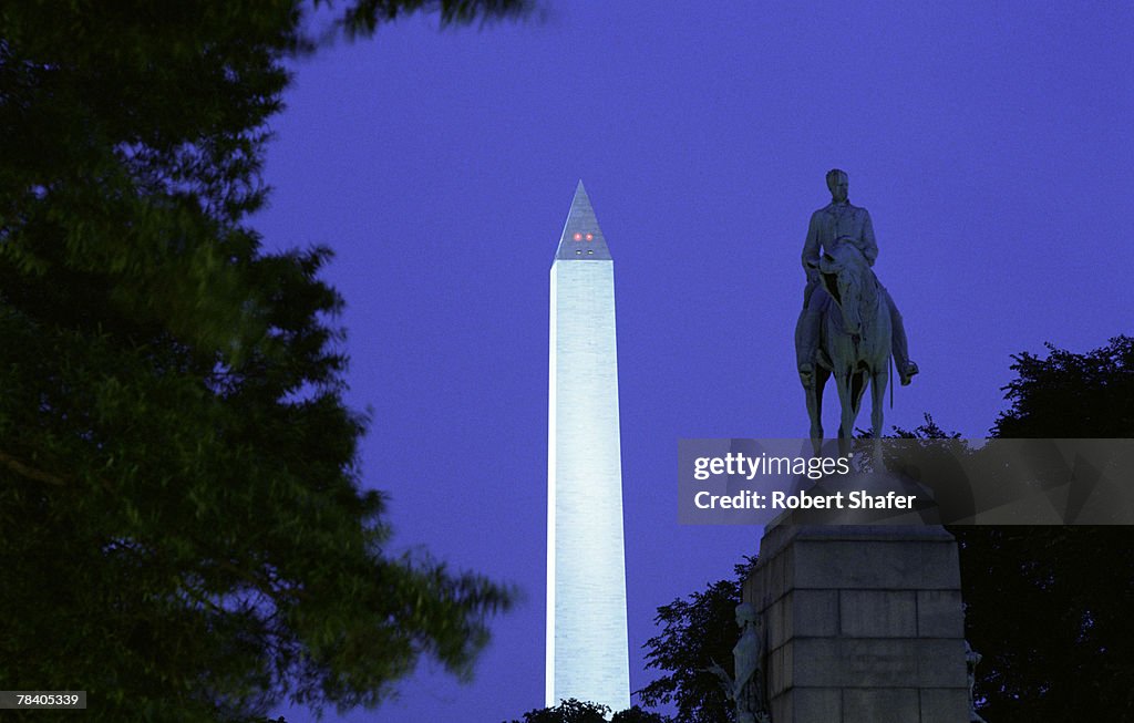 Washington Monument and Ulysses S. Grant Memorial, Washington, D.C.