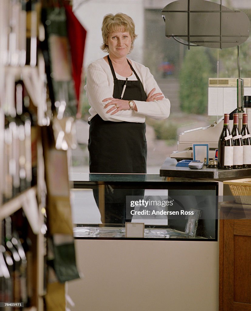 Wine shop owner