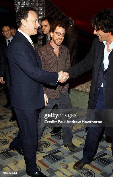 Tom Hanks Ethan Coen and Joel Coen