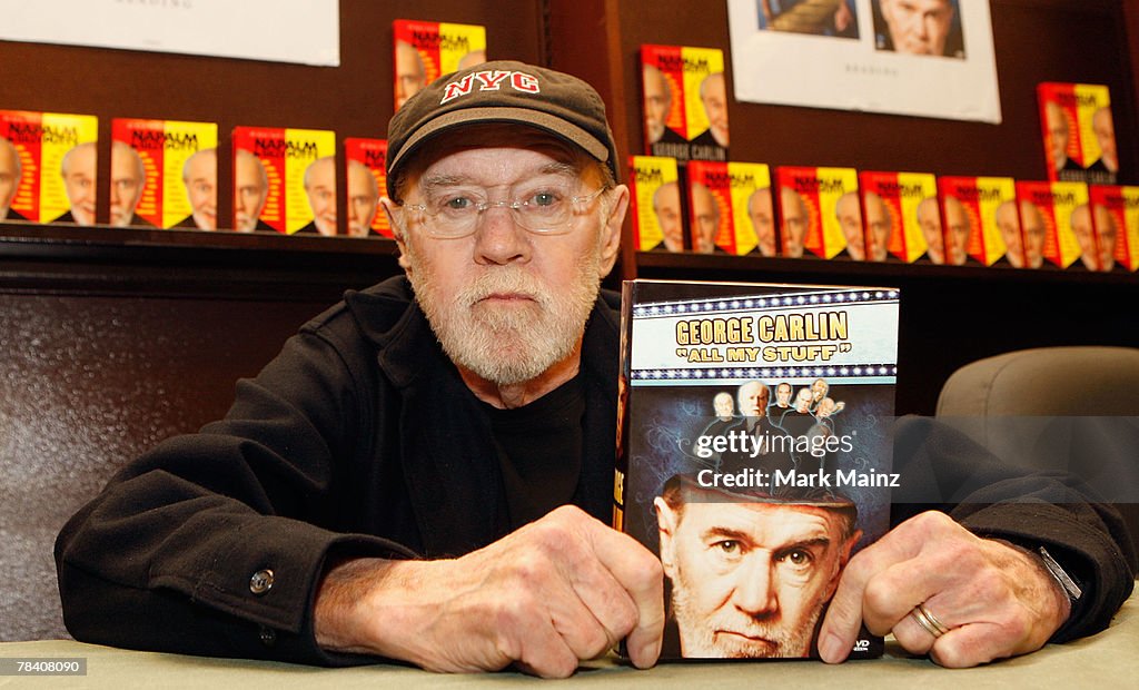 George Carlin Signs Copies Of Her New Book "All My Stuff"