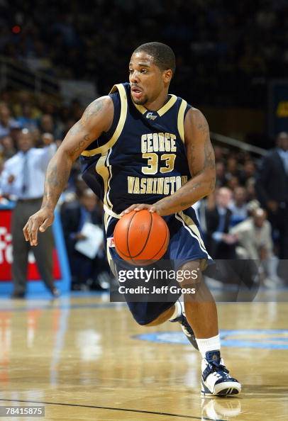 Maureece Rice Maureece Rice of the George Washington Colonials dribbles the ball ...
