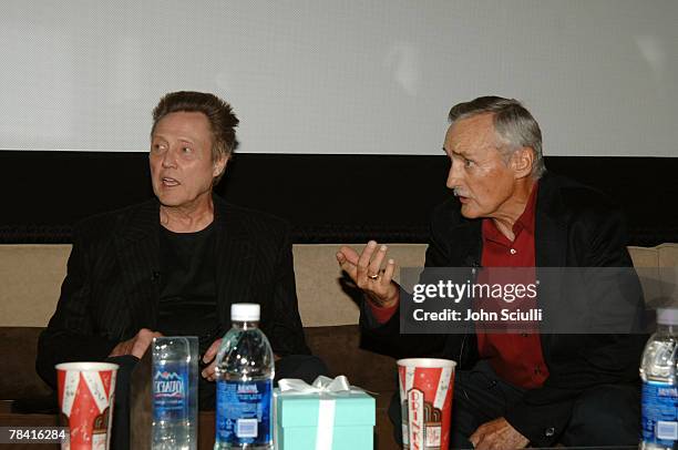 Christopher Walken and Dennis Hopper