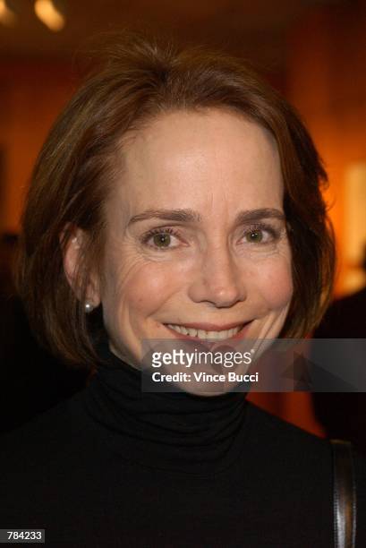 Actress Jessica Harper attends a 20th anniversary screening of the film "Pennies From Heaven" December 14, 2001 at the Academy of Motion Pictures...