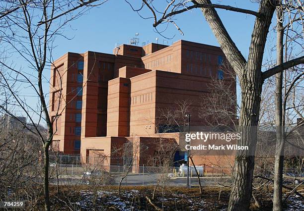 The Alexandria City Jail where American Taliban fighter John Walker Lindh will be taken is seen January 22, 2002 in Alexandria Va. Lindh was charged...