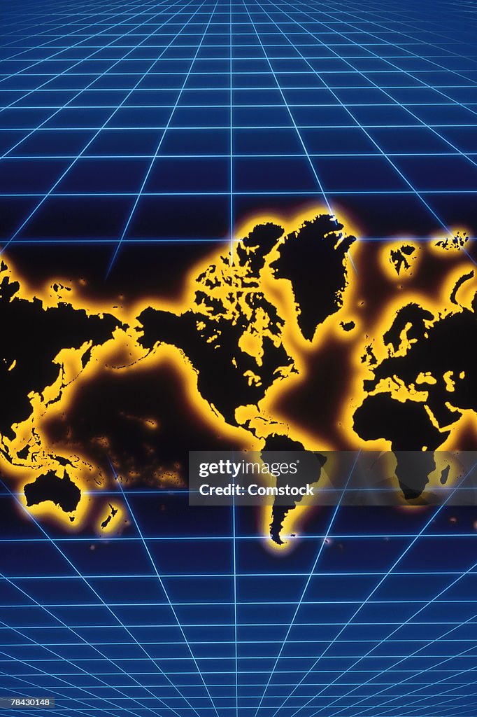 Graphy Map Graphic Map Of The World High-Res Vector Graphic - Getty Images