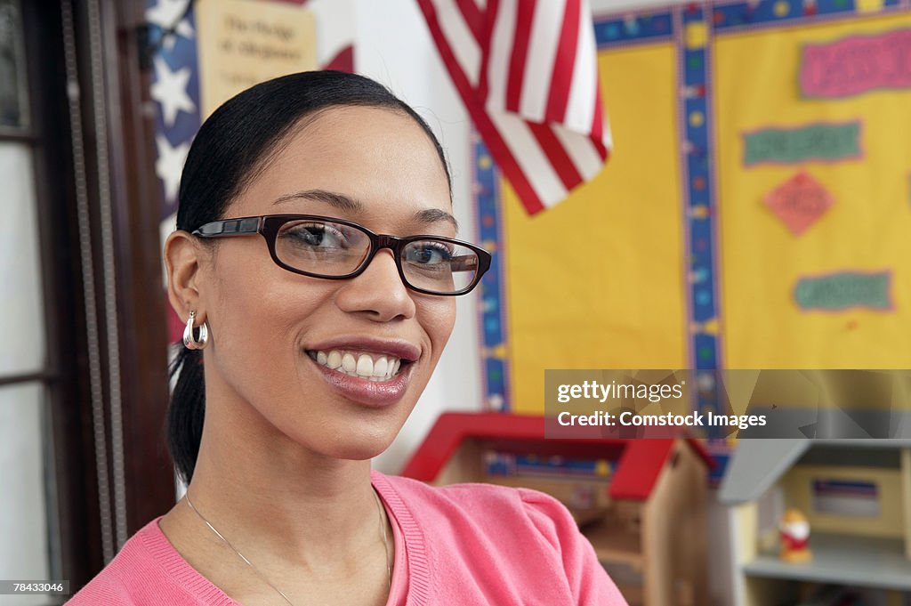 Portrait of teacher