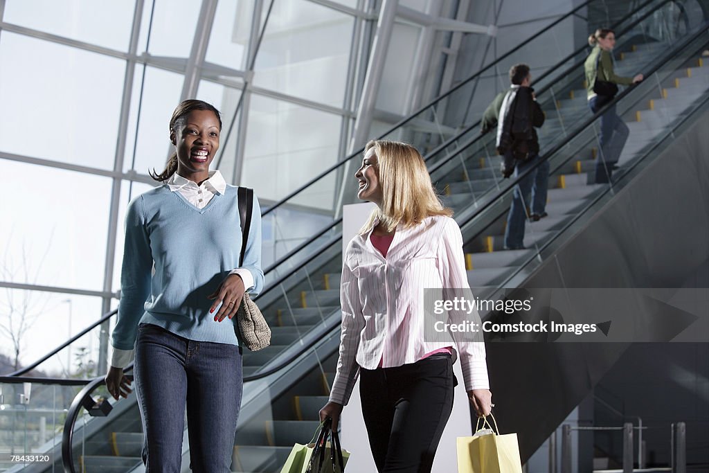 Women shopping