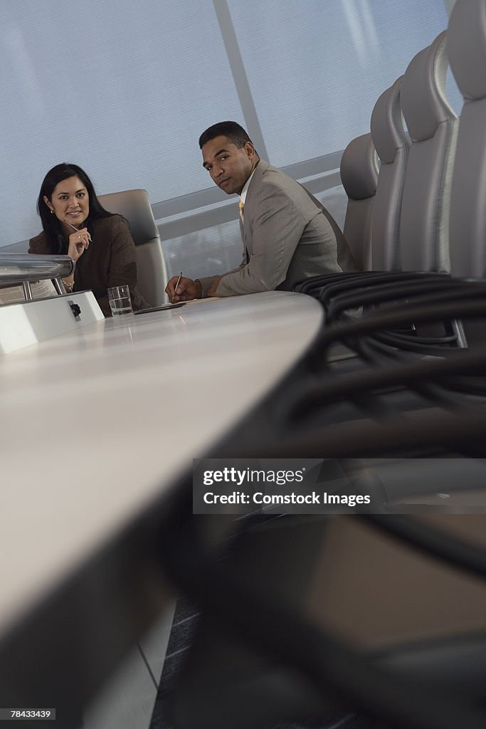 Businesspeople in conference room