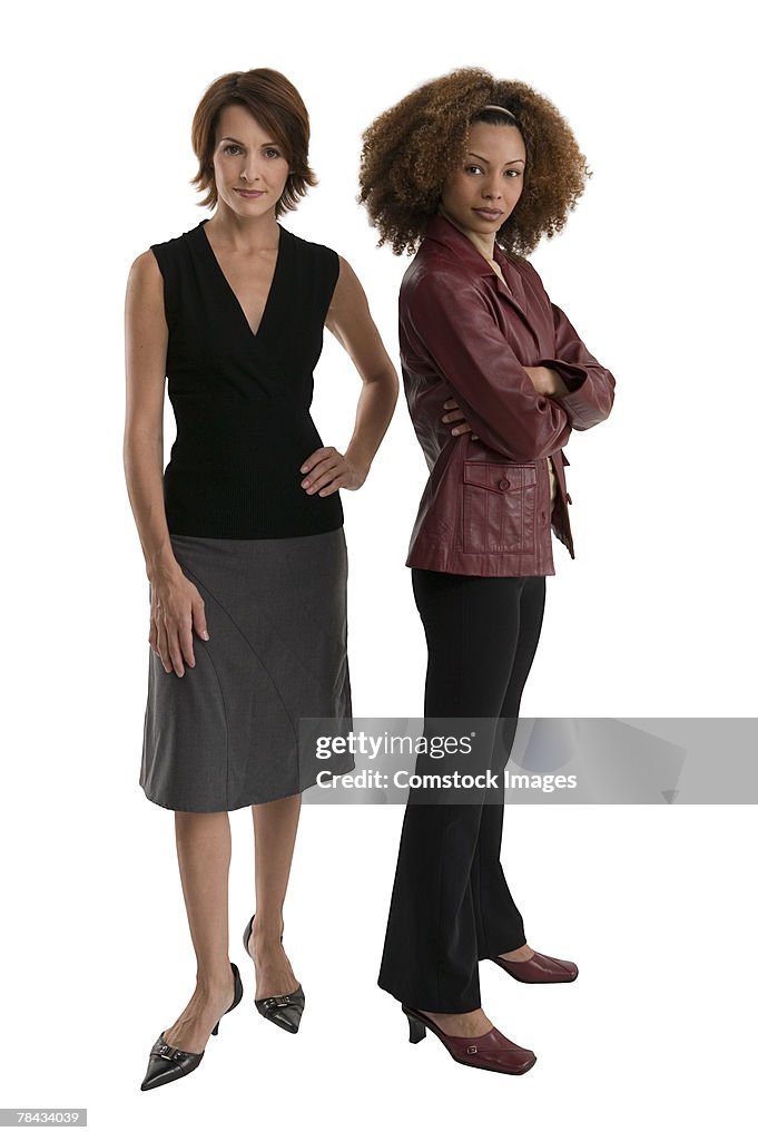 Businesswomen cutout