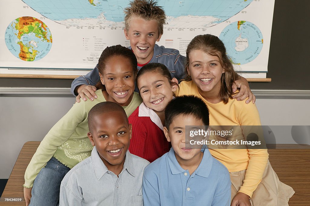 Students in classroom