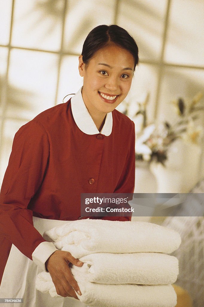 Hotel housekeeper