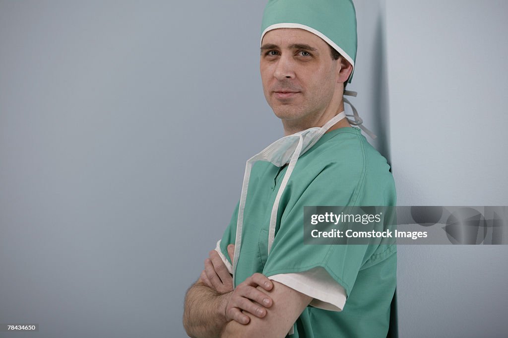 Portrait of surgeon