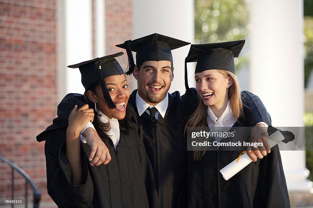 Portrait of graduates