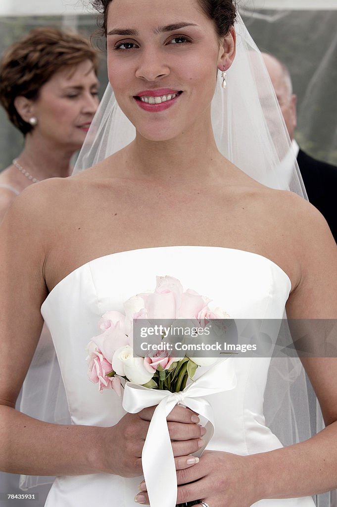 Portrait of bride