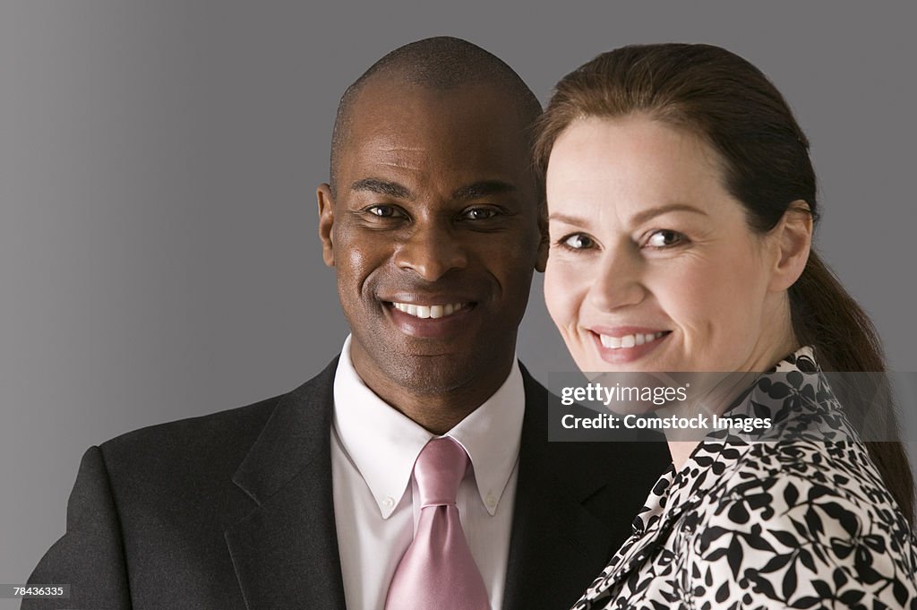 Portrait of a man and a woman