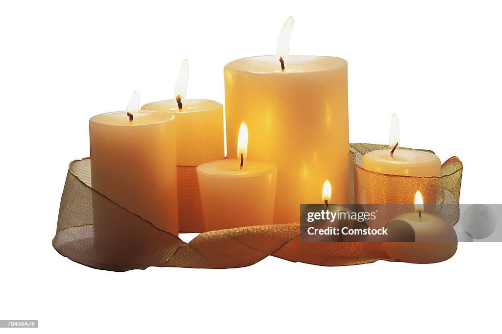 Arrangement of candles