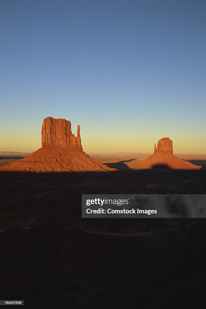 Mitten buttes , Monument Valley , Utah