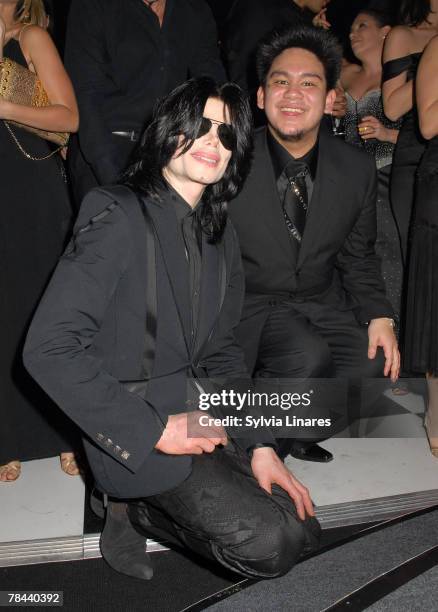 Michael Jackson and Prince Azim