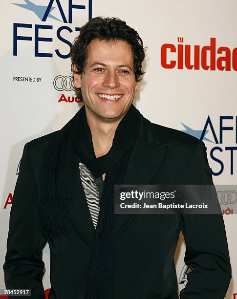 Ion Gruffudd arrives at the AFI FEST 2007 presented by Audi closing night gala screening of 'Love In The Time Of Cholera' during held at the Cinerama...