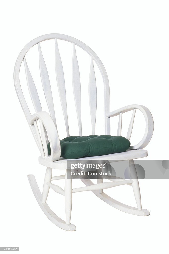 Rocking chair with cushion