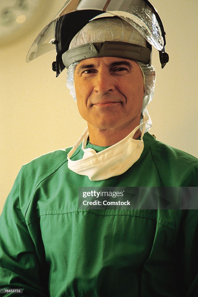 Portrait of surgeon